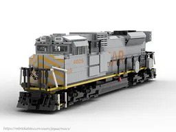 Saudia Arabia Railways SAR SD70ACS