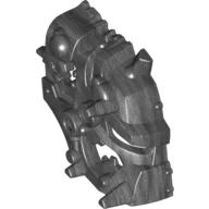 Large Figure Mask, Half (Splitface) / Pearl Titanium