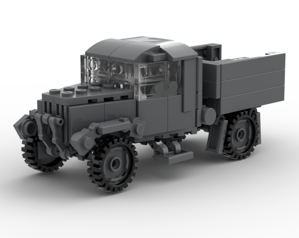 Lego Fordson WOT3 Model D | WW2 British Army / Royal Air Force (RAF) Truck | 1:44 / 1:45