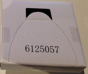 Lego Cardboard Sleeve 6125057 with Contents