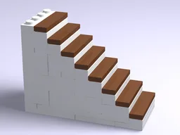Modular living container -> inside stairs straight