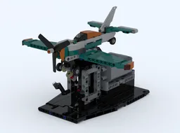 Support for lego technic plane 42117