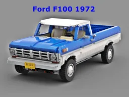 Ford F100 1972 - blue version