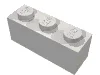 Brick 1 x 3 / Very Light Bluish Gray