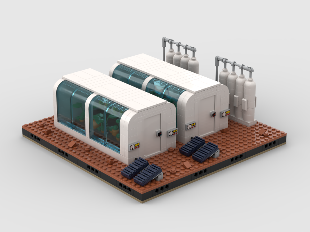 Lego Mars Lab #2 | modular mars