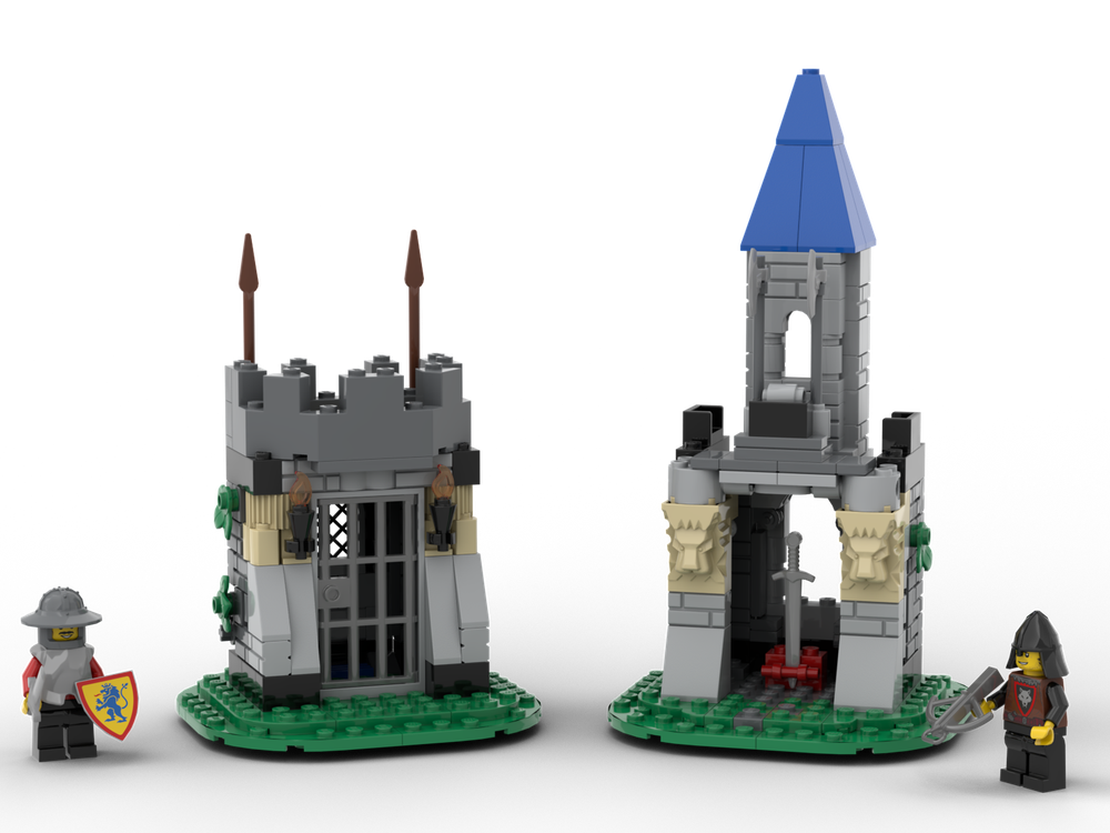Lego Castle Icons: Guarded Treasury (6094)