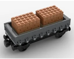 Construction Material Train Wagon