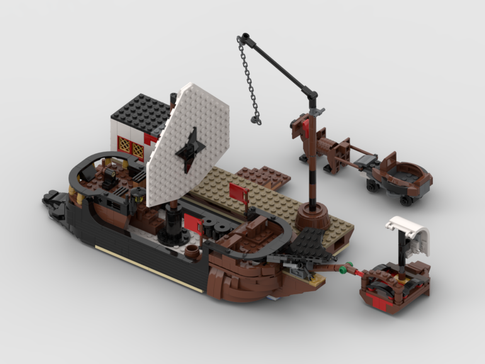 Lego 31109 alt ships & dock