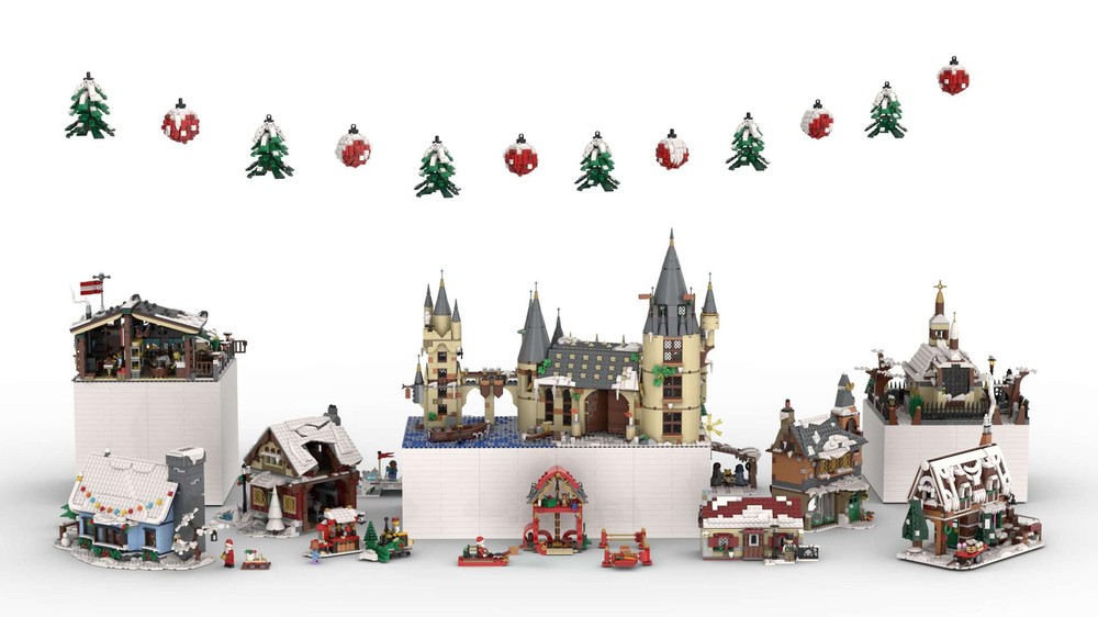Lego Brickwood Creations 12 Days of Christmas Promotion