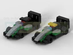 2024 Mercedes W15 Formula 1 Cars - Half Speed Champions Scale