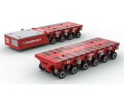 SPMT Trailer - Self Propelled Modular Transporter