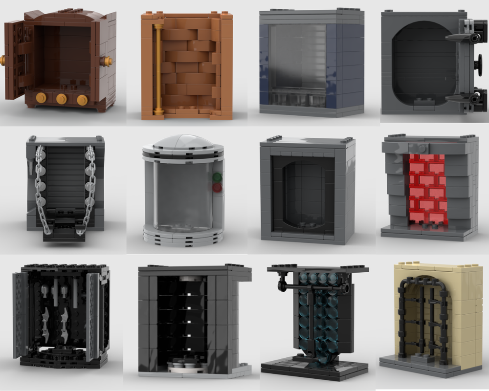 Lego Batsuit Suit Vaults