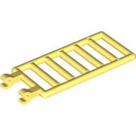Bar 7 x 3 with Double Clips (Ladder) [Round Clips] / Bright Light Yellow