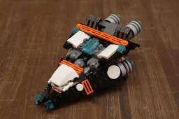 Futuristic fighter jet