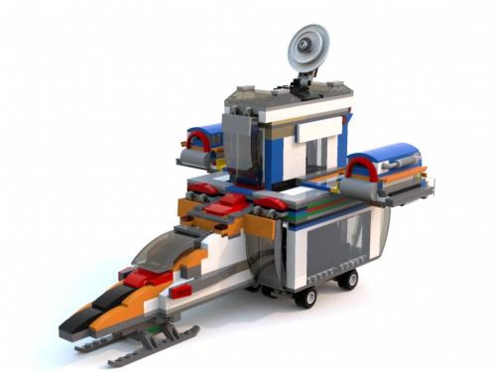 Lego city spaceship passenger transport