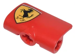 Technic Panel Fairing 2 x 3 x 1 with Ferrari Logo Print Right
