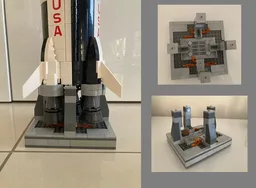 rocket stand Saturn V