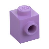 Lego Brick Special 1 x 1 with Stud on 1 Side / Medium Lavender