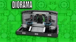 Throne Room Duel Diorama [Base instructions FREE in description]