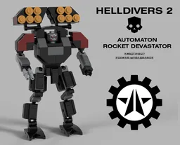 Helldivers 2 Automaton Rocket Devastator