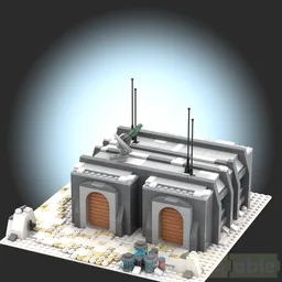 Hoth large trooper base