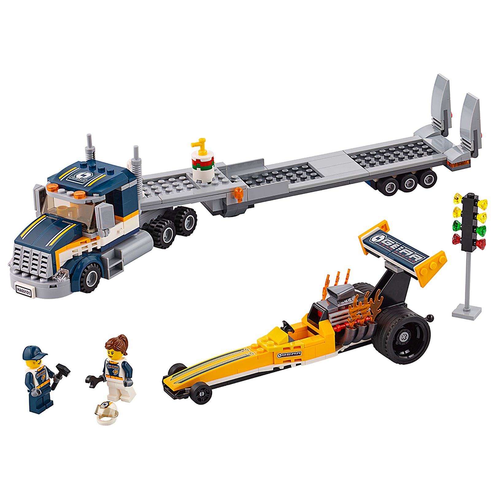 Lego Dragster Transporter
