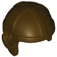 Hat / Helmet, Aviator Cap / Dark Brown