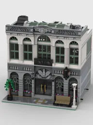 Brick Bank without Corner 32x32