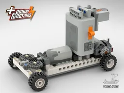 Simple RC Car - Steering With Gear Worm Screw V1.0