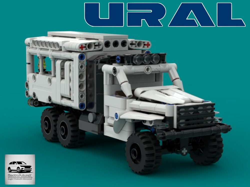 Lego Ural 6x6 Auto House