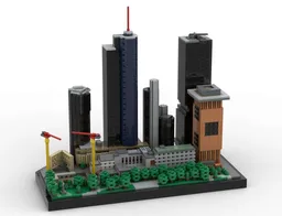 Frankfurt Neue Mainzer Straße skyscrapers part 1