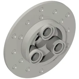 Brake Disc with CV Ball Joint / Light Bluish Gray
