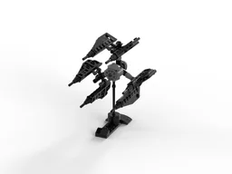 Mini Size Twin ion engine starfighter "Defender"