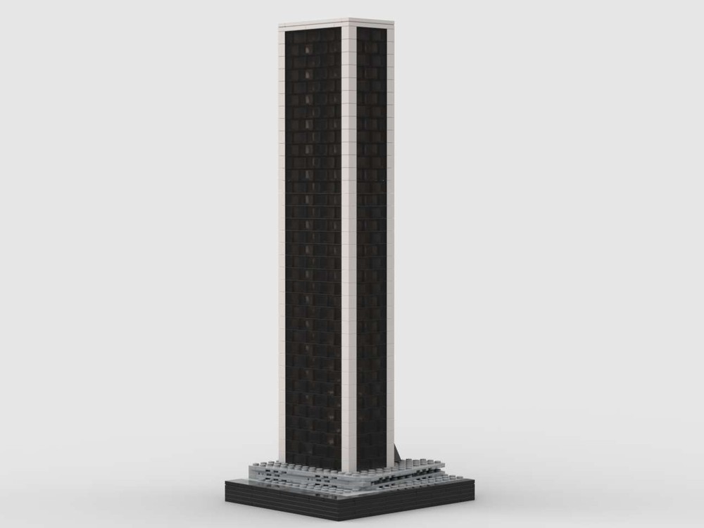 Lego Sun Hung Kai Centre at 1/650th Scale