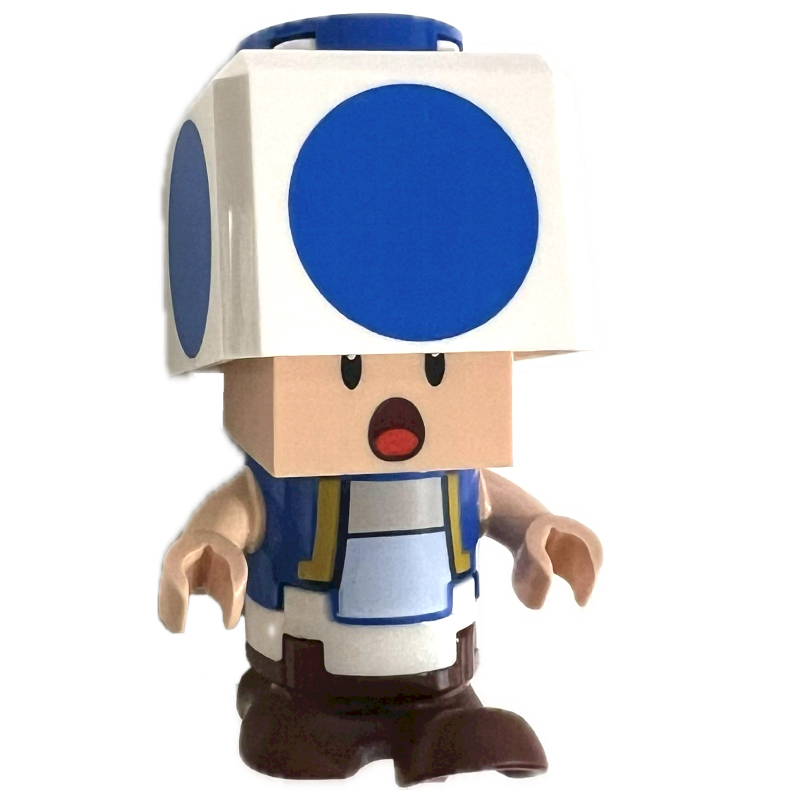 Lego Blue Toad