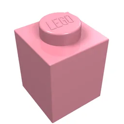 Brick 1 x 1 / Pink