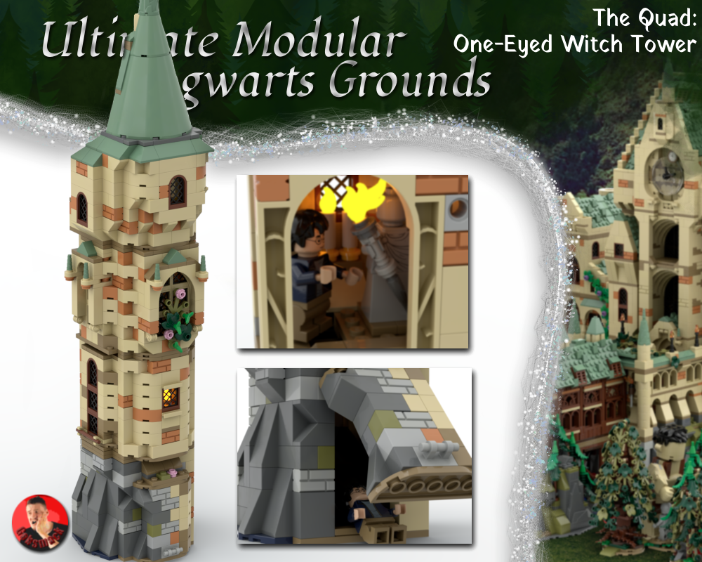 Lego HP Modular - The Quad: One-Eyed Witch Tower