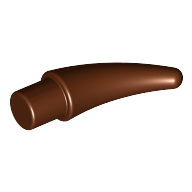 Lego Animal Body Part, Barb / Claw / Tooth / Talon / Horn, Small / Reddish Brown