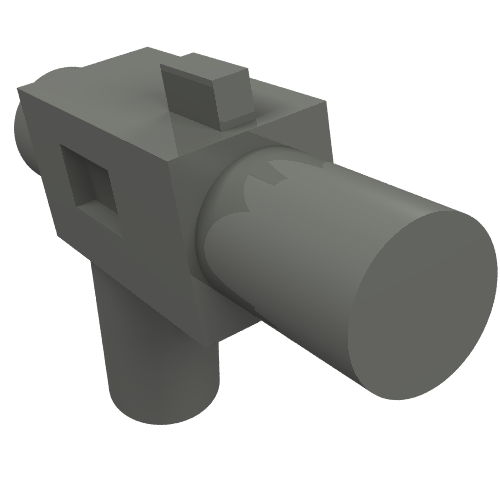 Lego Weapon Gun / Blaster Small DC-17 (Star Wars Accessory)