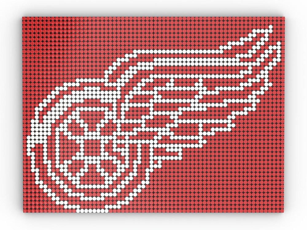 Lego Detroit Red Wings Logo