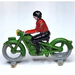 HO Scale Motorcycle, Touring / Green