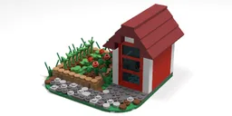 Garden and a shed