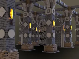 Columns of the Ancient Catacombs - Decayed Version