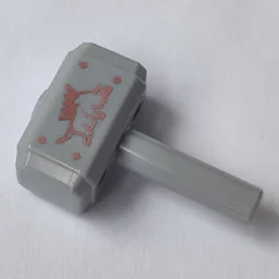 Tool Hammer / Sledgehammer with Copper Boar Print [Both Sides]
