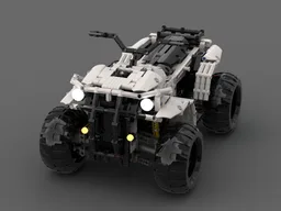 Lego Technic ATV White