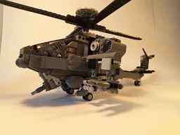 Helicopter AH-64 Apache