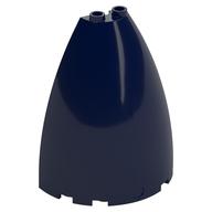 Lego Cone Half 6 x 3 x 6 (Elliptic Paraboloid) / Dark Blue