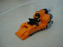 7291 minifigure spaceship