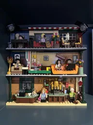 Central Perk in a frame