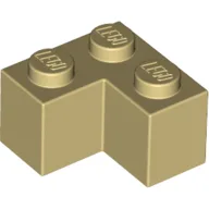 Brick 2 x 2 Corner / Tan